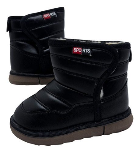 Bota De Abrigo Con Corderito Termica Unisex Para Niños