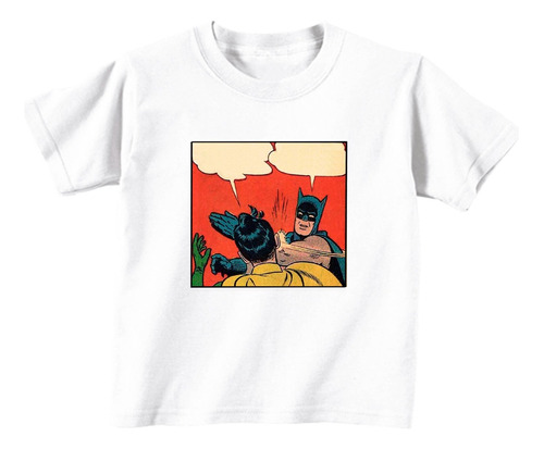 Remeras Infantiles Batman Dc Comics Meme |de Hoy No Pasa| 12