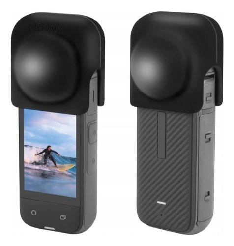 Protetor De Lentes Em Silicone Para Insta360 X4 - Telesin