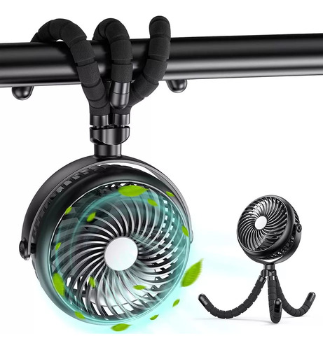 Ventilador For Cochecito A Batería, Ventilador Pulpo
