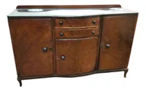 Comprar Aparador Vajillero Mueble Con Vidrio De Roble Antiguo