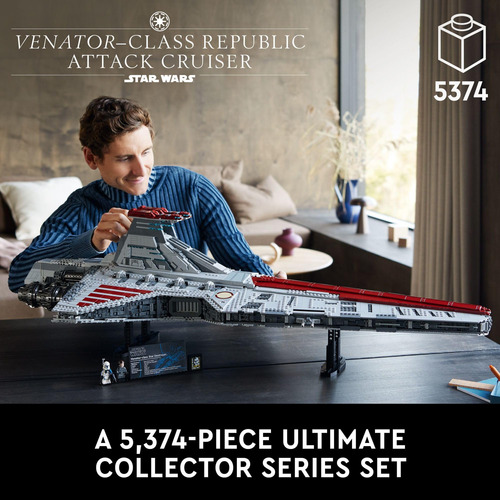 Lego Star Wars Venator-class Republic Attack Cruiser Con Min