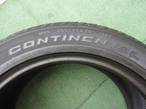 Llanta 265 45 20 Continental Cross Contact Lx Sport Mf399 V (Usado)