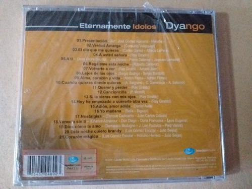 Cd Dyango - Eternamente Idolos