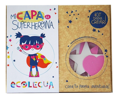  Ecolecua Kit Para Crear Mi Disfraz De Superheroina