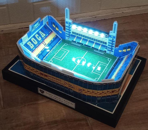 Estadio 3d Boca Juniors Con Luces Led Envio Gratis