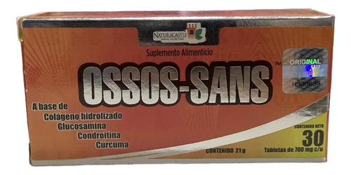 Ossos-sans. Naturacastle, 30 Tabletas.