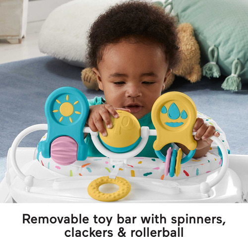 Asiento De Suelo Fisher-price Deluxe Sit-me-up Rainbow Sprin