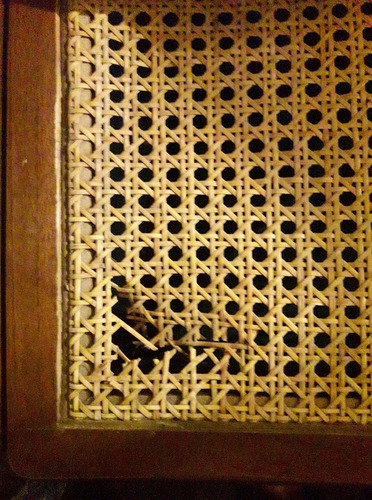 Combo 4 Sillas De Madera Con Esterilla