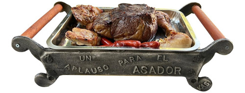 Parrilla Brasero De Mesa: Un Aplauso Para El Asador