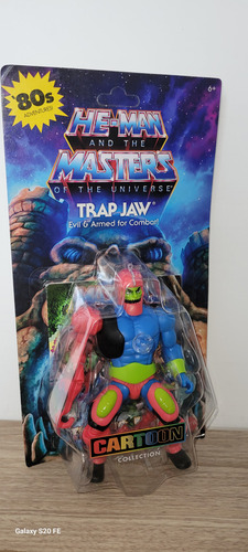 Masters Of The Universe Origins Cartoon Collection Trap Jaw (Usado)