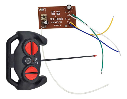 Circuito De Controle Remoto Rc 40mhz Com Placa Receptora