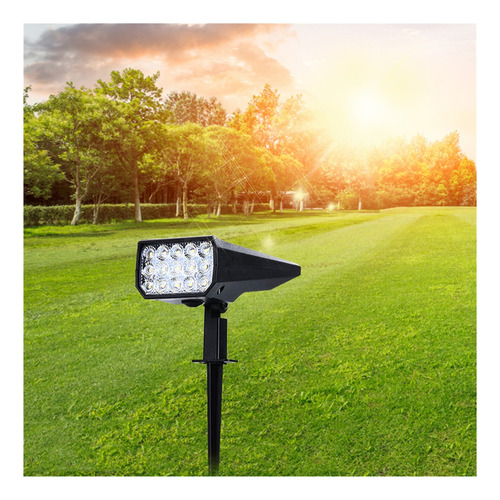 A Luz Solar Led De Suelo, Iluminación De Paisaje Duradera