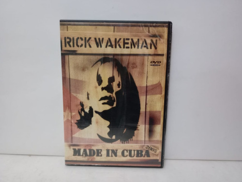 Rick Wakeman- Made In Cuba- Dvd, Argentina, 2012