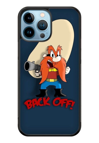 Funda Protector Para iPhone  Looney Tunes Sam Bigotes 