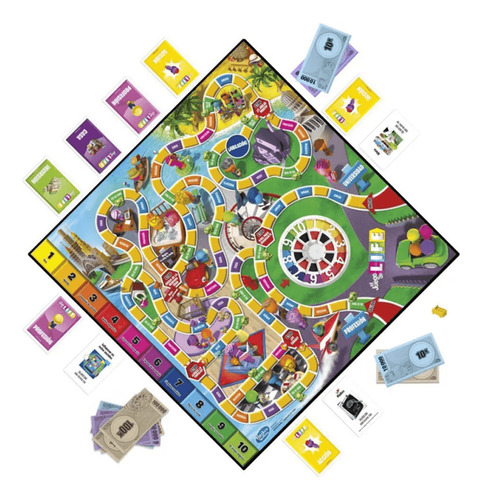 Juego De Mesa Life Tu Vida Tu Camino Hasbro Abracadabra