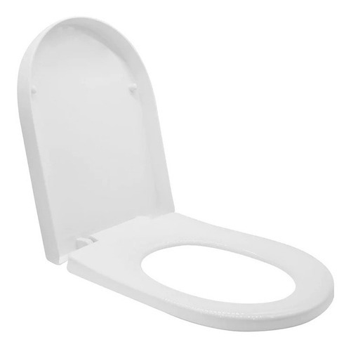 Tapa Asiento Urea Soft Close Para wc Inodoro Acros Color Blanco