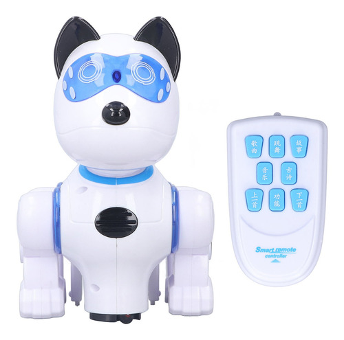 Robot De Control Remoto Para Perros, Luz Fría Robótica Intel