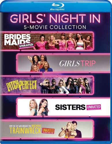 Blu Ray Girls Night 5 Movie Original Brides Pitch Film 
