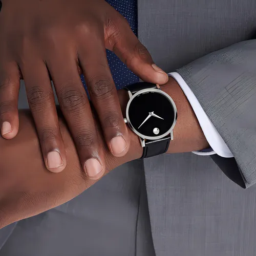 Reloj Movado Hombre Cuero 0607269 Museum