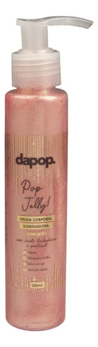 Pop Jelly Geleia Corporal Iluminadora Rose - Dapop Fragrância Neutra