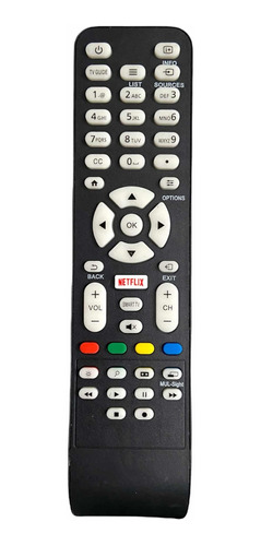 Controle Remoto Compatível Aoc Smart Tv 32 40 42 50 55 60