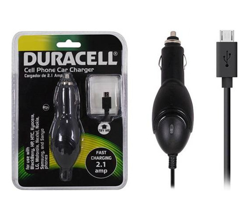 Cargador Para Auto Duracell Du5272 Micro Usb