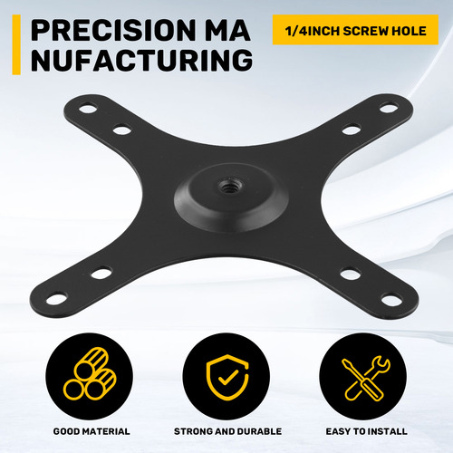 Placa De Soporte De Montaje Para Monitor Portátil, Tornillo