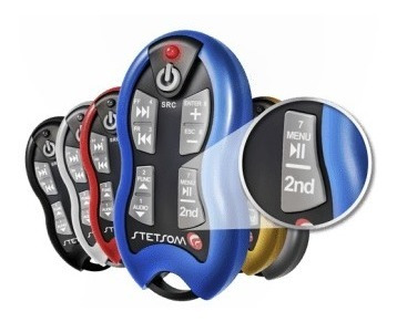 Imagen 4 de 8 de Control Remoto Programable Stetsom Sx2 500 Mts Alcance Azul