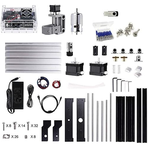 Kit Mini Cnc Router Pro 1610, Control Grbl De 3 Ejes, M...