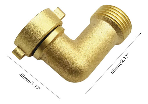 Conector De Manguera De 90 Grados Para Codo De Jardinería, A