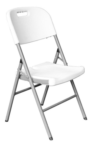 Silla Plegable Metal Reforzada Ideal Hogar Camping Y Eventos