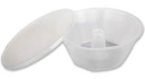 Imagem 5 de 5 de 60 Forma Pudim 120ml Forneável C/ Tampa Plastilânia