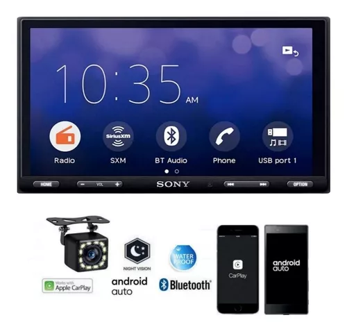 Pantalla Doble Din Sony Xav Ax5500 Android Auto Car Play Usb Meses