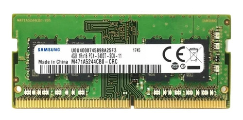 Imagem 1 de 1 de Memória RAM  4GB 1 Samsung M471A5244CB0-CRC