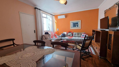 Imagem 1 de 8 de Apartamento Com 2 Dormitórios À Venda, 95 M² Por R$ 500.000,00 - Boqueirão - Santos/sp - Ap10501