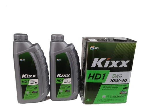 Kixx 10w40 Dual Bencinero Y Diésel 6 Litros. 
