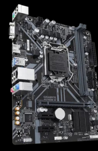 Mother Gigabyte H310m-h Lga1151 Sin Micro Negro (Usado)