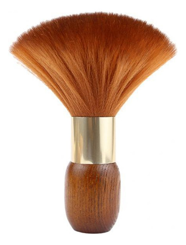 2 Pelo Cuello Duster Barber Cepillo De Limpieza Mango Madera