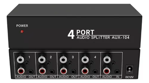 comprar ~ Divisor De Audio E4, Divisor De Audio Estéreo Auxiliar