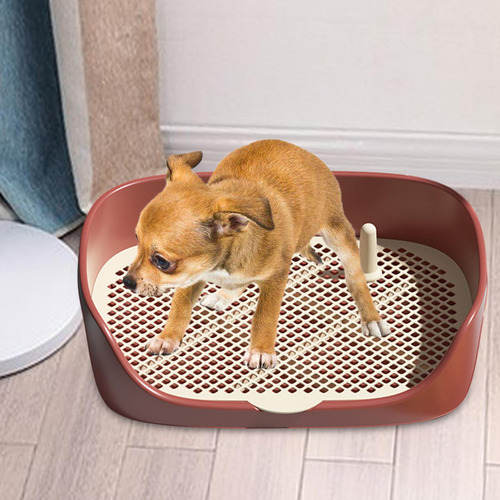 Inodoro Para Perros Y Mascotas, Orinal Para Rojo L