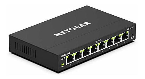 Switch Gigabit Ethernet Plus Netgear Gs308e - Montaje En