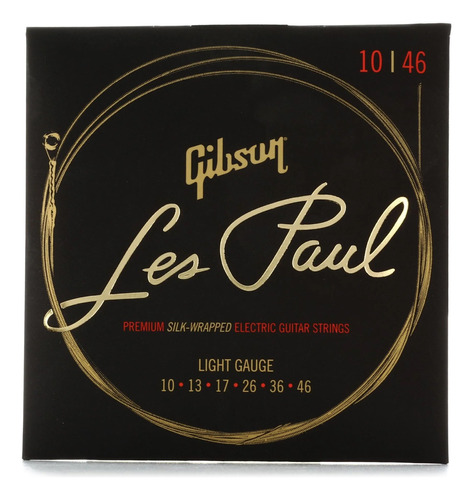 Encordado Guitarra Eléctrica Gibson Les Paul 10-46 - Plus