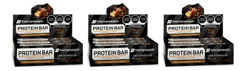 Kit 3 Cajas Barra Nutritiva Proteína (18 Barras) Sabor Vainilla Y Chocolate