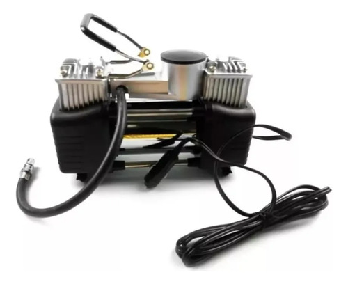 Compresor Aire Caja Doble Cilindro 12v Inflador Neumáticos