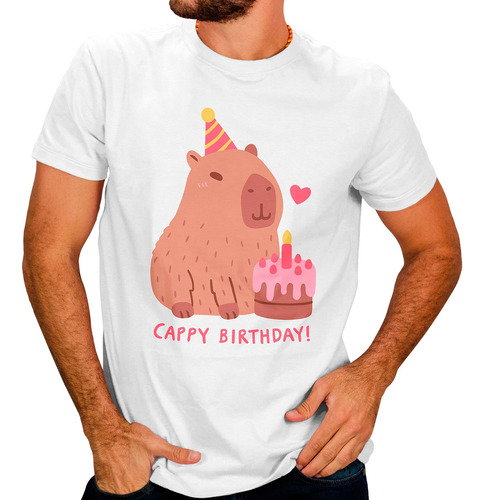 Playera Capibara Para Cumpleaños Animalitos Para Hombre N0#1