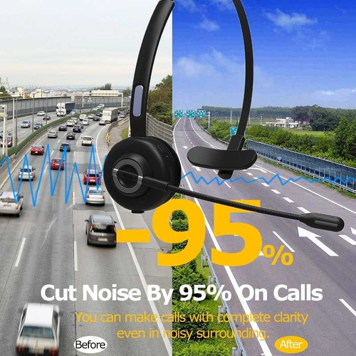 .i Audífonos Bluetooth 5.0 For Centro De Llamadas