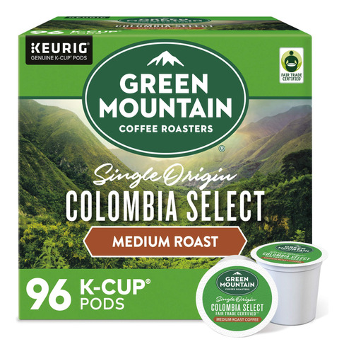 Green Mountain Coffee Roasters Colombia Select Capsulas Keur