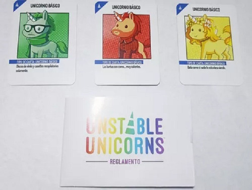 Unstable Unicorns Y Expansiones Colección Juego En Español