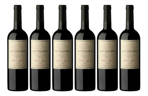 Vino Dv Catena Cabernet Sauvignon Syrah X750cc Caja X6